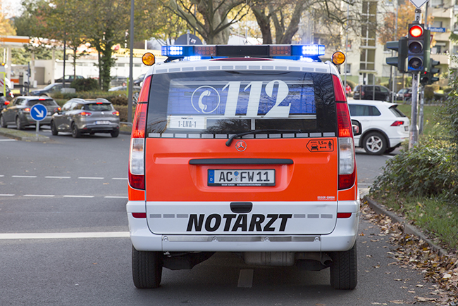 Notarzt im einsatz